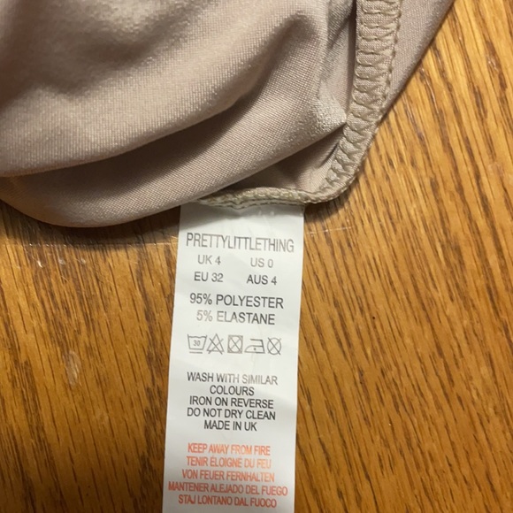 LONG TAN FITTED MAXI SHIRT - Picture 4 of 5